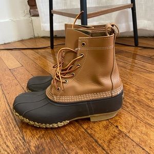 8” L.L. bean boots